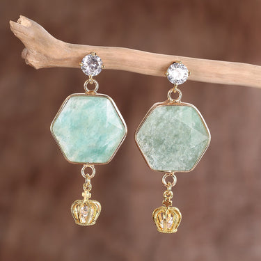 Sweet Thy Heart Stud Earrings-Your Soul Place